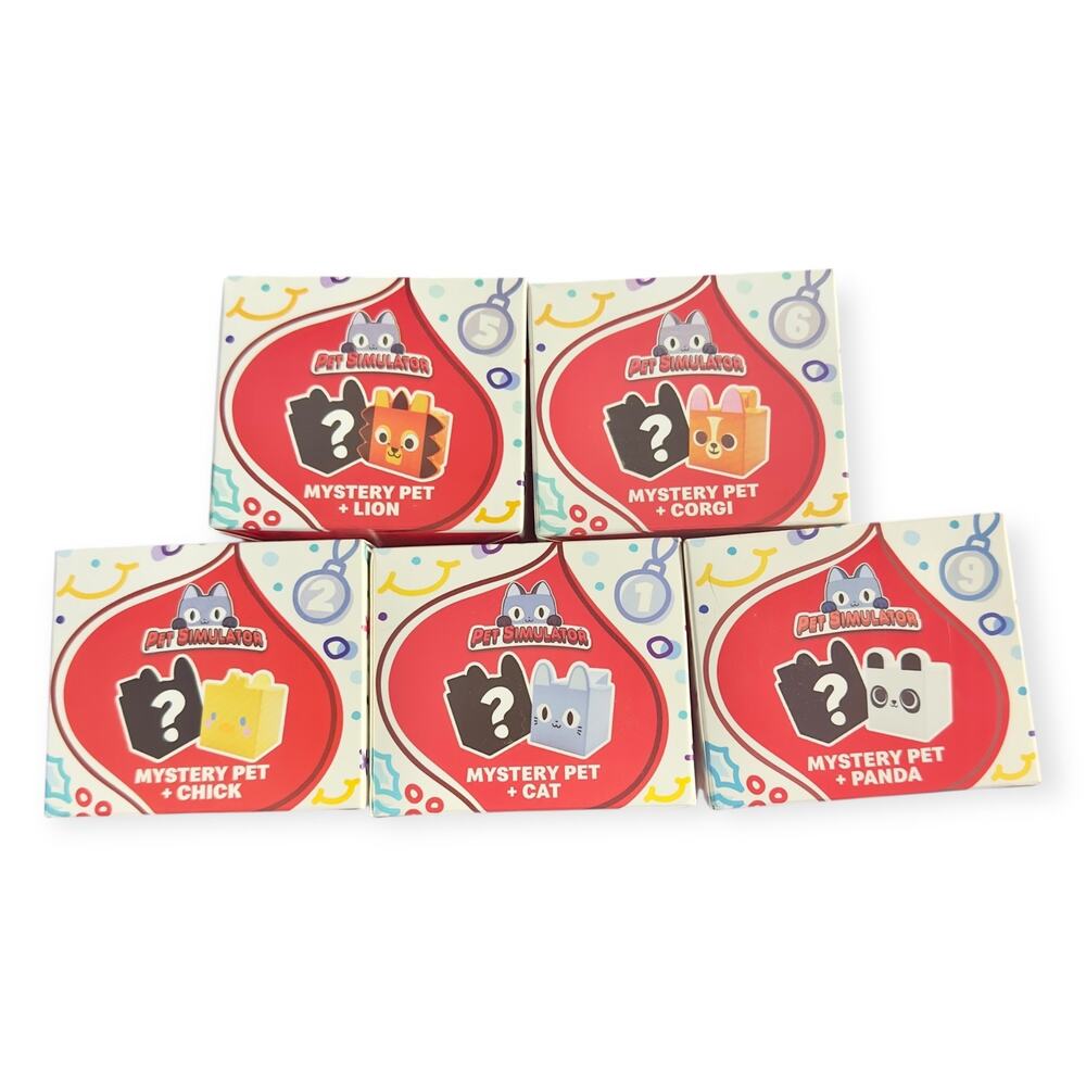 McDonald’s Pet Simulator Happy Meal Toys